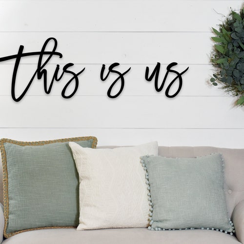 This is Us Sign This is Us Cut Out This is Us Sign Etsy