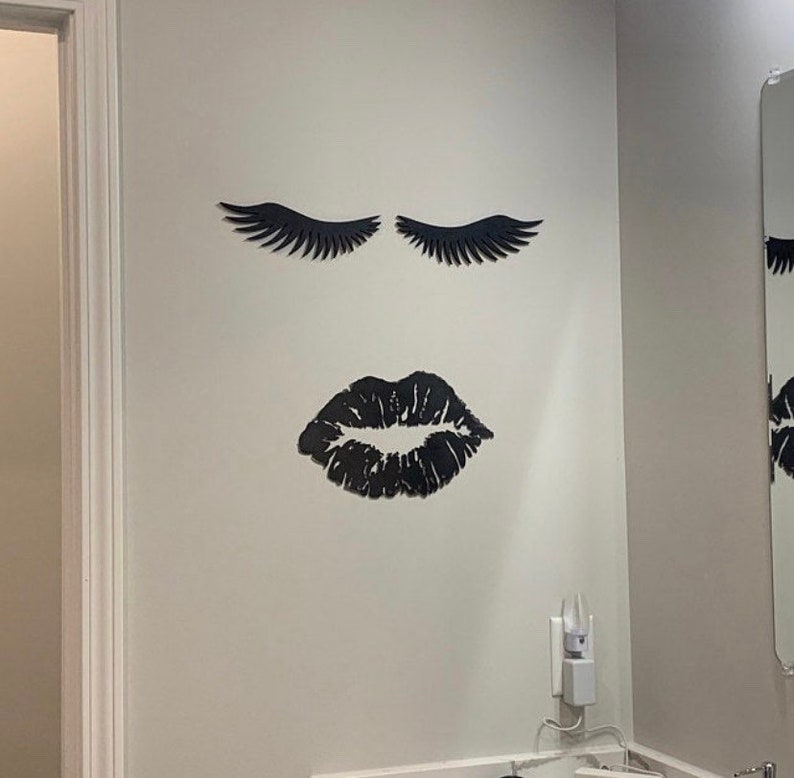 Wood Eyelashes. Eyelash Decor. Sleepy Eyes. Eyelash Wood Etsy