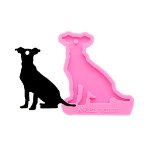 Border Collie Resin Mold, Handmade Dog Gifts, Silicone DIY Jewelry Craft Supplies, Animal Lover Accessories