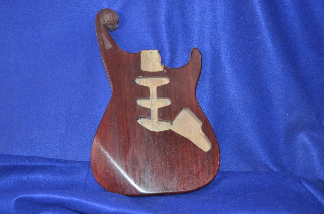Custom Guitat Body With Violin Coil Etsy