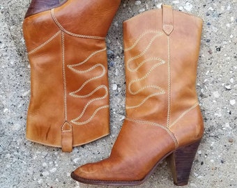 high heeled cowboy boots ladies