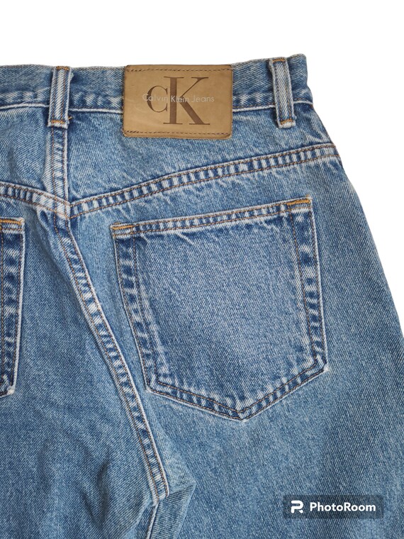 Vintage 90's Calvin Klein Denim Jeans High Waiste… - image 4