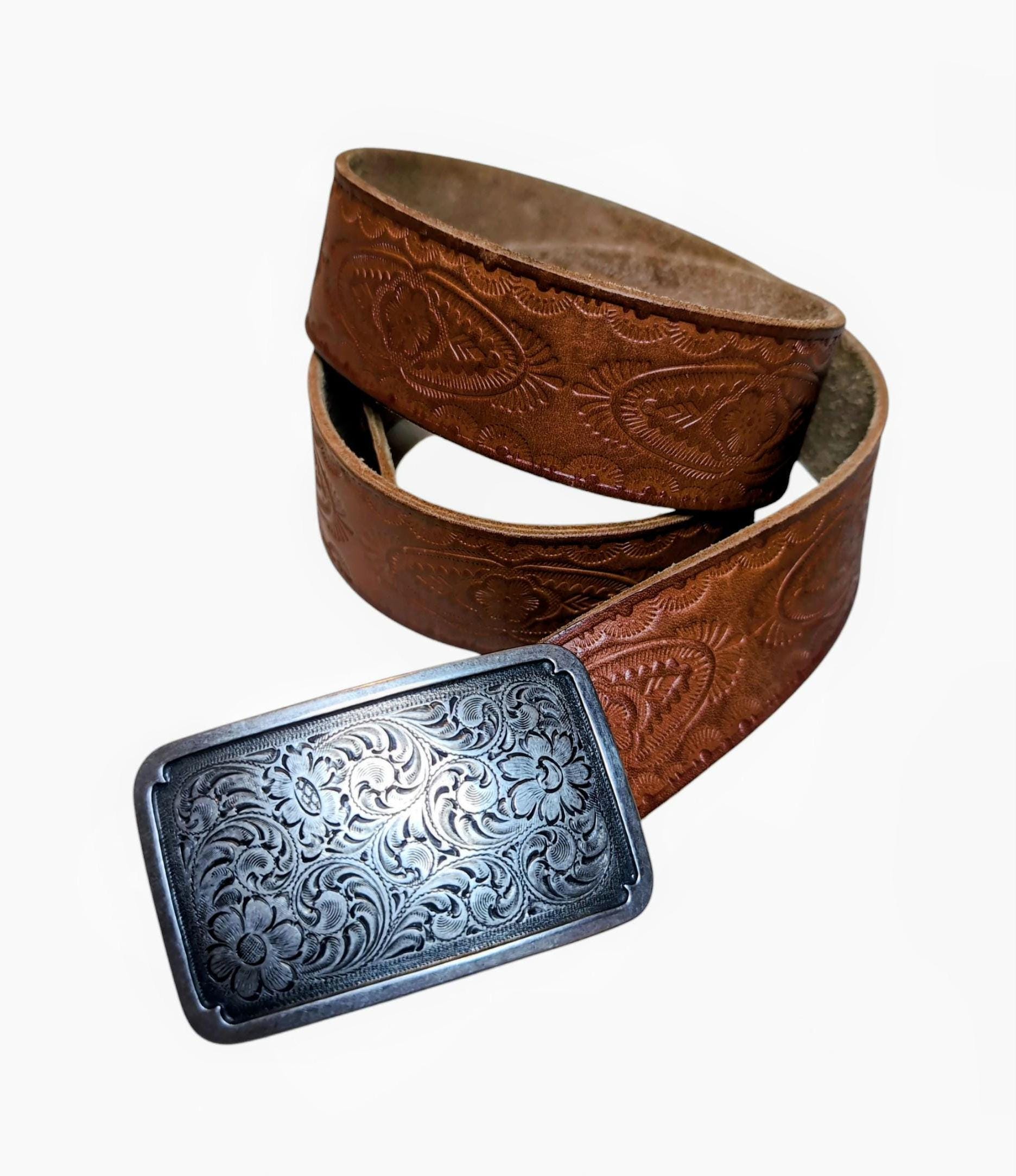 Vintage Fossil Belt - Etsy display picture 1