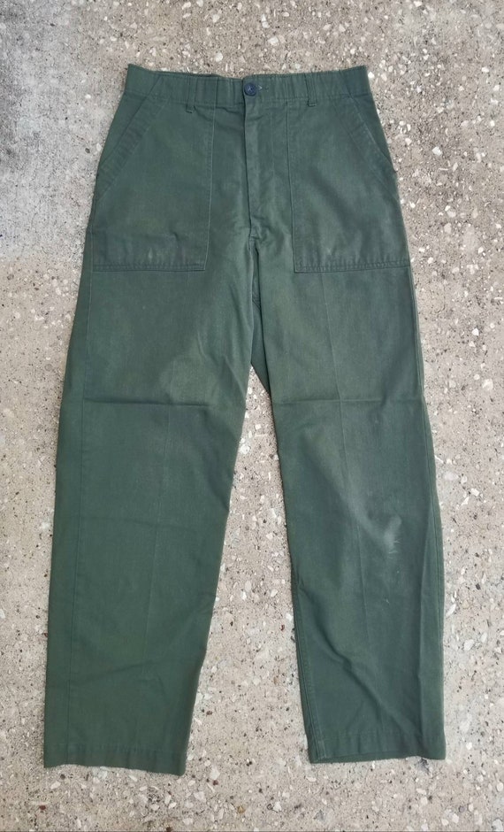 1960's Army Pants, Army Dress Slacks, Korean War P