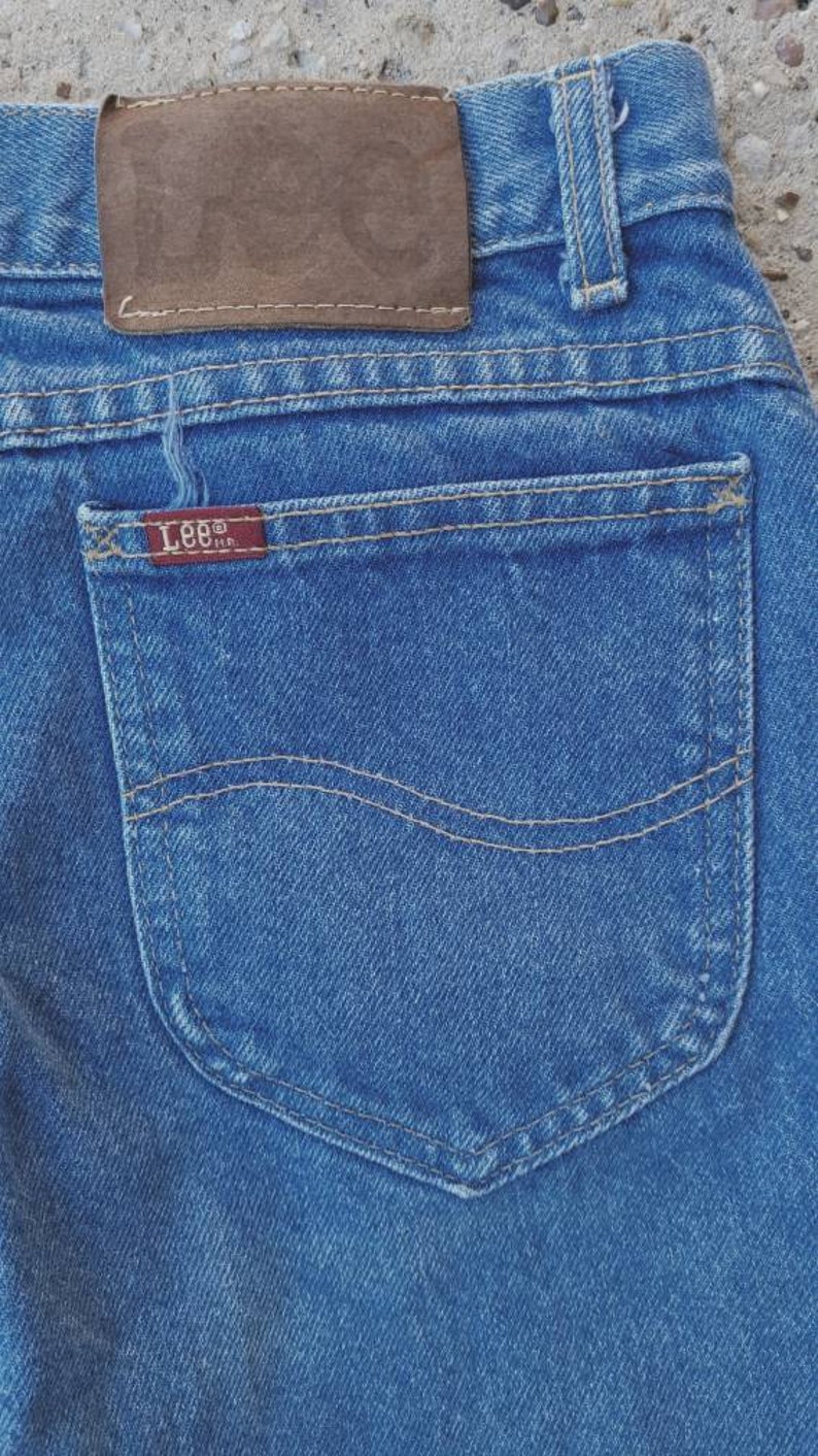 Vintage Lee Jeans, High Waisted Lee Jeans, Tapered Leg Lee Jeans, Mom Jeans, Lee denim jeans image 6