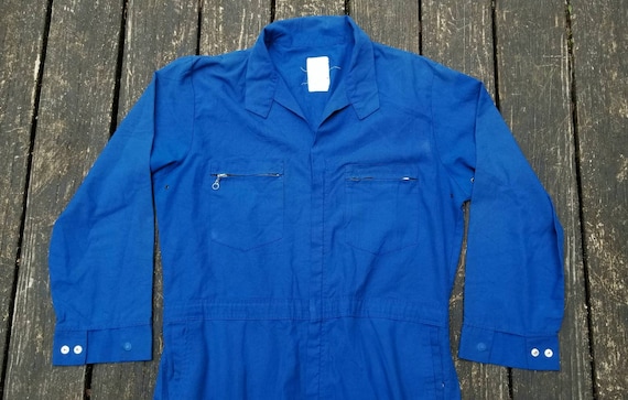 Vintage Coveralls, Boiler Suit, 1980's, Made in US