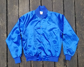 Vintage Nylon Snap Jacket, Size Medium, Made in USA