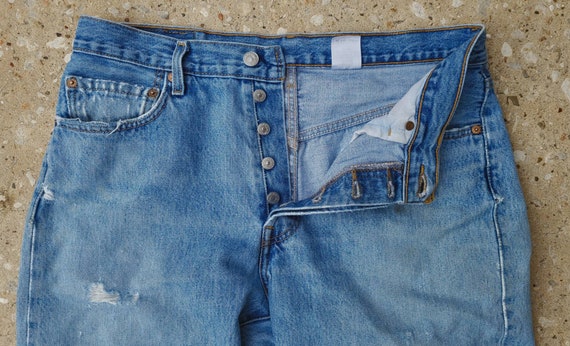 Vintage Levi s Distressed Levi s Boyfriend Jeans 90 s Levi s