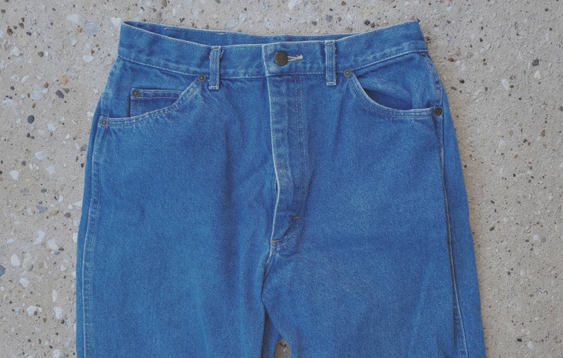 Vintage Lee Jeans, High Waisted Lee Jeans, Tapered Leg Lee Jeans, Mom Jeans, Lee denim jeans image 1