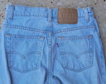 Vintage 550 Levi's, Red Tab Levi's, 1990's Levi's, High Waisted Levi's, Size 5 Long