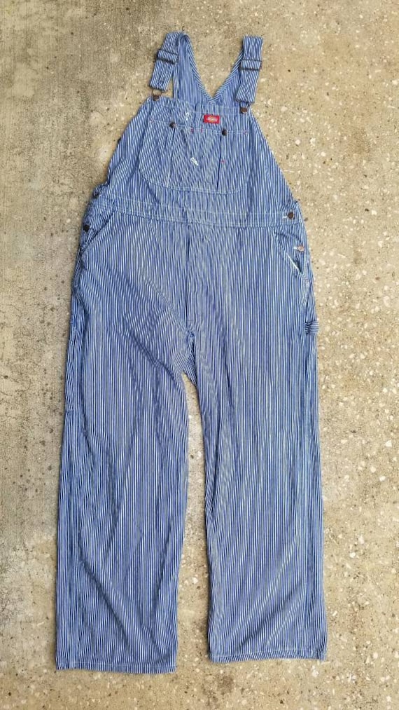 1990's Dickie's Overalls, Vintage Liberty Stripe O