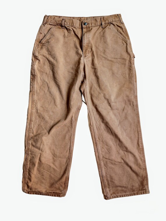 Vintage Carhartt B11 Duck Unlined Dungaree Fit Work Carpenter