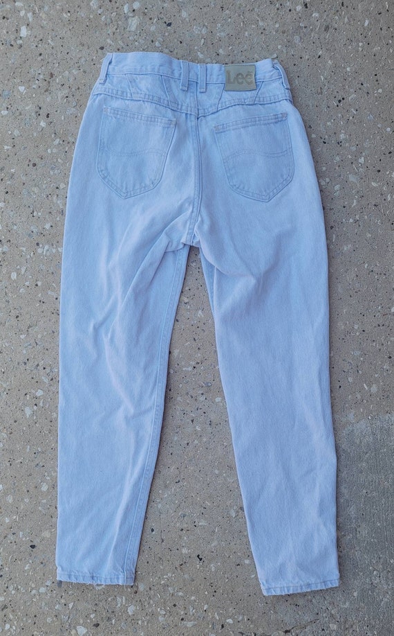 Vintage Lee Jeans, super high waist Lee jeans, Li… - image 3
