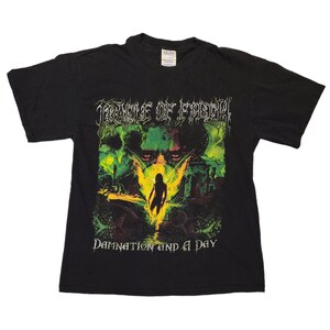 Cradle of Filth Vintage Shirt - Etsy Cradle of Filth Vintage Shirt - Etsy