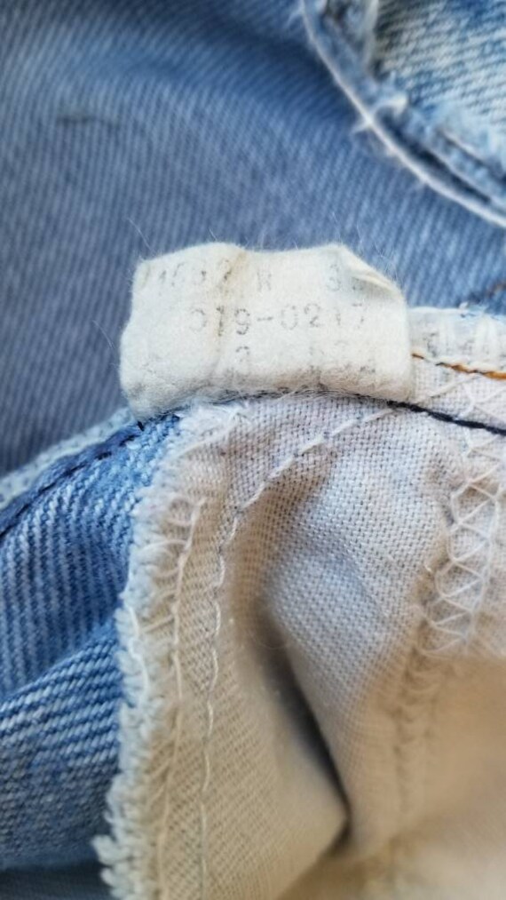 1980's Levi's 517 Orange Tab, made in USA, Distre… - image 8