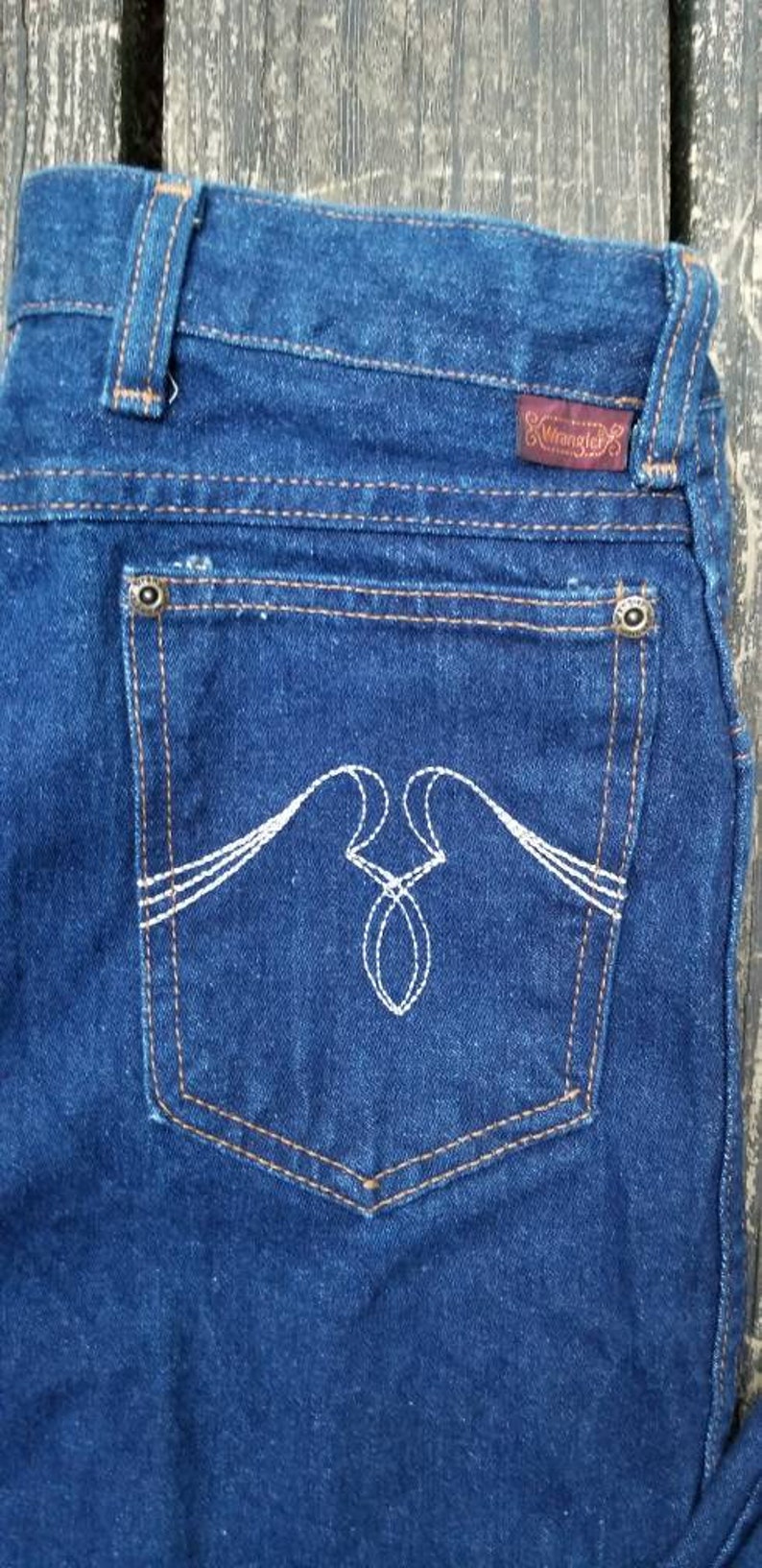 1980's Wrangler Jeans High Waisted Jeans Juniors Size - Etsy