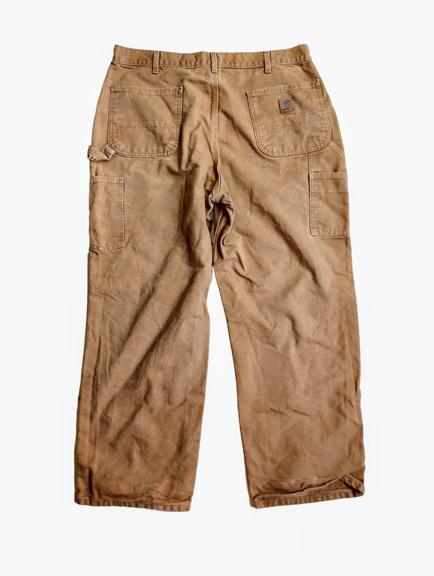 パンツ 90s Carhartt B11 Duck Painter Pants Vintage Carhartt B11 Duck Unlined Dungaree Fit Work Carpenter