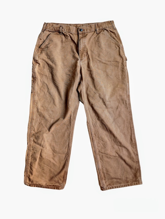 Vintage Carhartt B11 Duck Unlined Dungaree Fit Work Carpenter