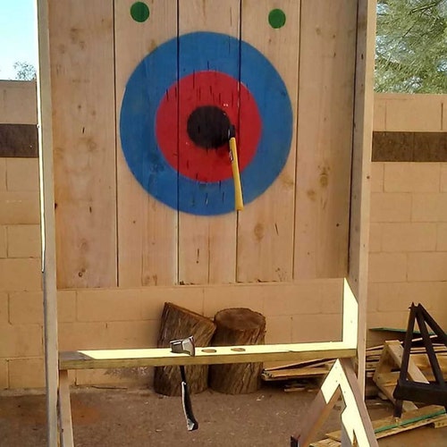 How to Build an Axe Throwing Target Ebook Etsy