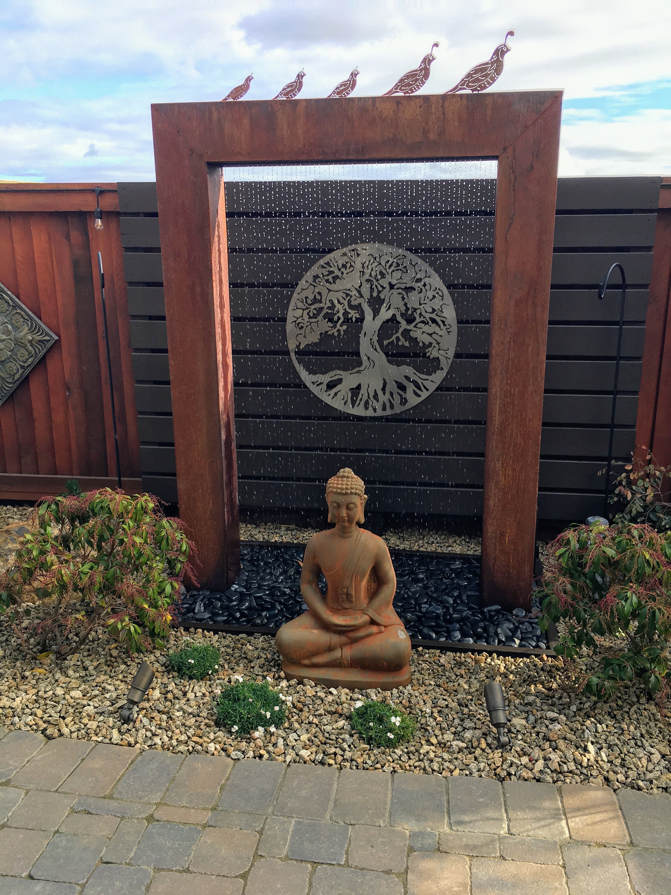 How to Build A Metal Rain Curtain Water Feature EBOOK Etsy Canada