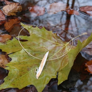 Silver necklace, sterling silver necklace, wedding necklace, bridal jewelry, leaf edher pendant, tree leaf pendant, interchangeable jewelry, natural jewelry