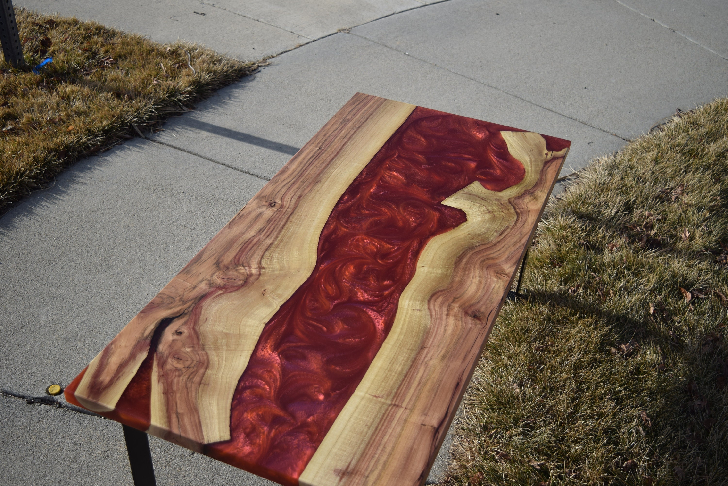 Sumac Resin River Coffee Table Etsy