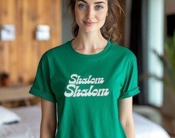 Shalom Christian T Shirt for Spring, Womens Christian Tee Peace Perfect Peace Shalom Shalom, Religious Unisex Shirt, Ladies Christian Shirt