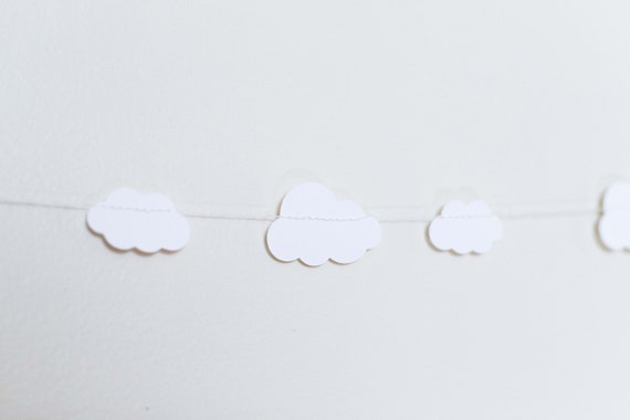 My Little Day paper garland - clouds My Little Day paper garland - clouds