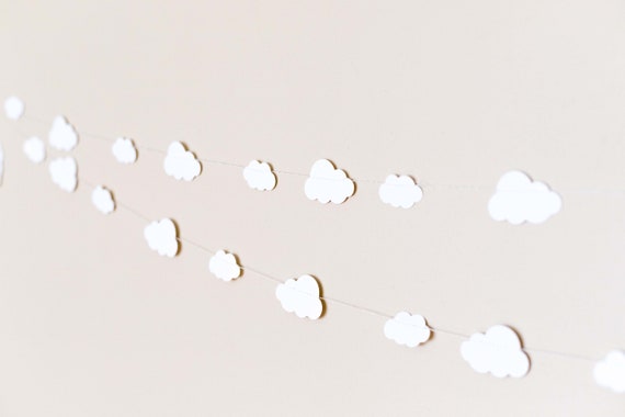My Little Day paper garland - clouds My Little Day paper garland - clouds