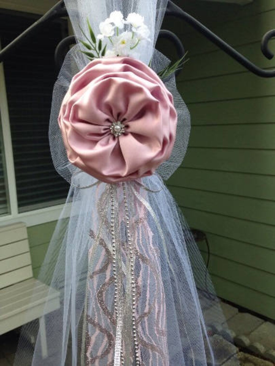 ADORABLE Dusty Rose Pink Pew Bows Chair Bows Elegant Wedding Etsy