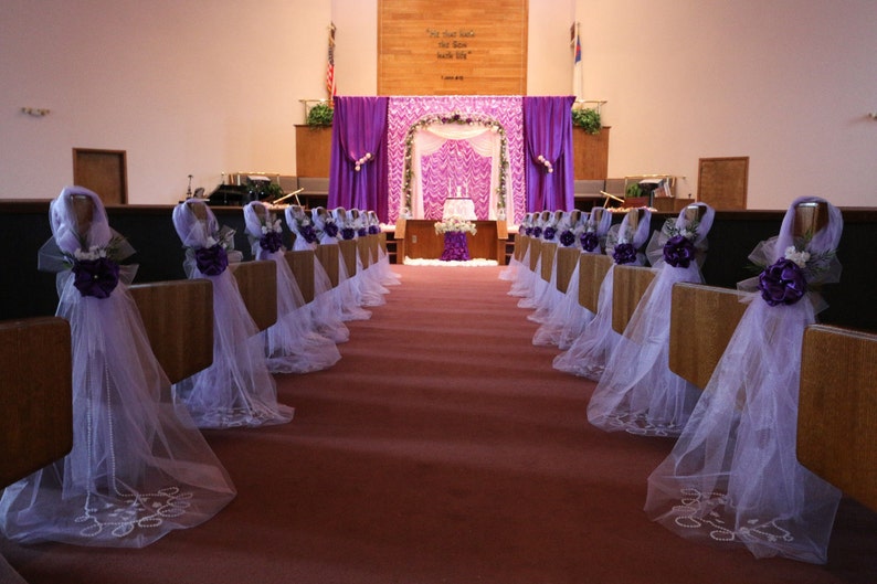 Top Wedding Pew Decorations