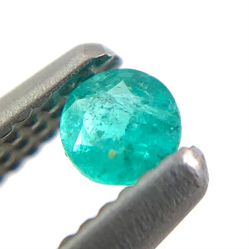 Paraiba tourmaline melee 0.05 carats 2.41x1.43mm round cut loose gemstone Buy loose or customise image 5