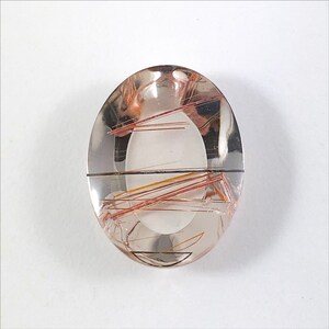 Rutilated Quartz oval cut cabochon 27.01 carats Buy loose or make your own jewelry order image 6