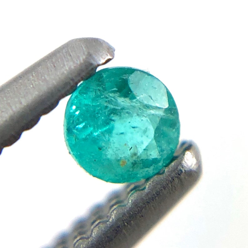 Paraiba tourmaline melee 0.05 carats 2.41x1.43mm round cut loose gemstone Buy loose or customise image 7