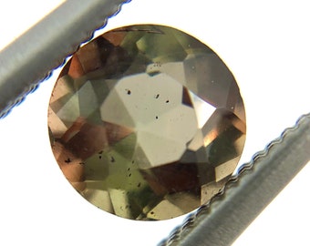 Hard to find Rare Andalusite round cut 0.61 carats loose gemstone - Buy loose or customise