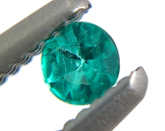 Paraiba tourmaline melee 0.05 carats 2.29x1.30mm round cut loose gemstone - Buy loose or customise
