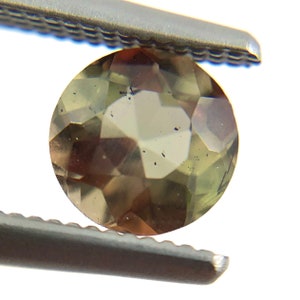 Hard to find Rare Andalusite round cut 0.61 carats loose gemstone Buy loose or customise image 2