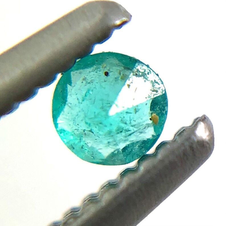 Paraiba tourmaline melee 0.05 carats 2.41x1.43mm round cut loose gemstone Buy loose or customise image 8