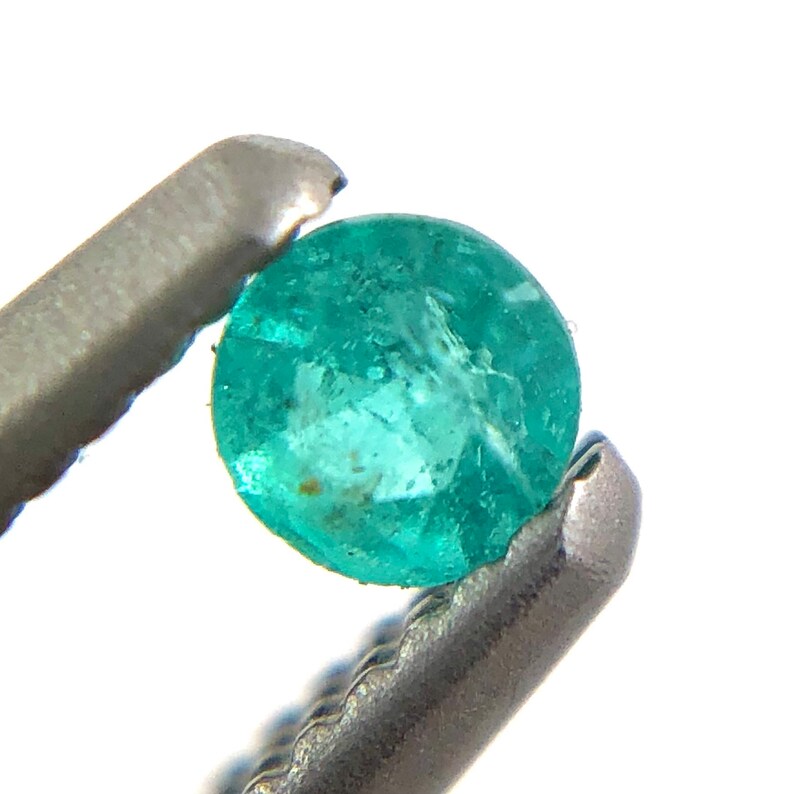 Paraiba tourmaline melee 0.05 carats 2.41x1.43mm round cut loose gemstone Buy loose or customise image 6