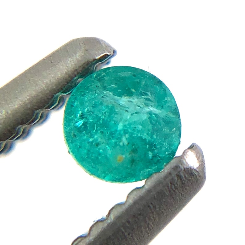 Paraiba tourmaline melee 0.05 carats 2.41x1.43mm round cut loose gemstone Buy loose or customise image 1