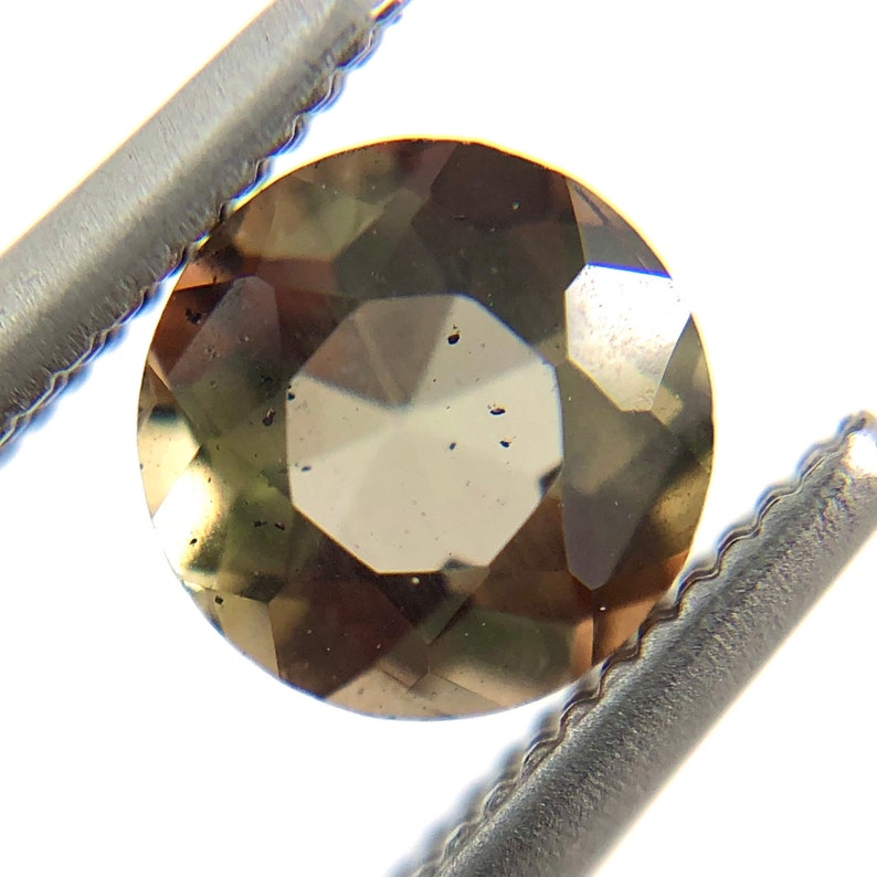 Hard to find Rare Andalusite round cut 0.61 carats loose gemstone Buy loose or customise image 4