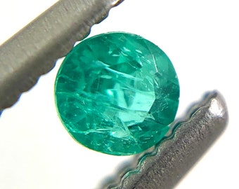 Paraiba tourmaline melee 0.08 carats 2.51x1.66mm round cut loose gemstone - Buy loose or customise