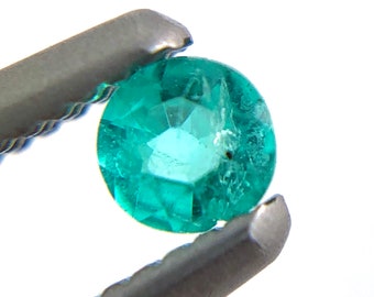 Paraiba tourmaline melee 0.06 carats 2.53x1.28mm round cut loose gemstone - Buy loose or customise