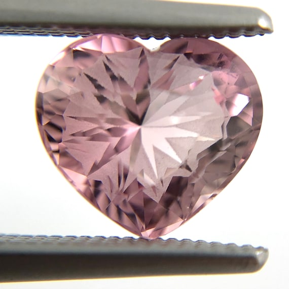 Unique Light pink tourmaline mixed heart cut 1.49 carats loose gemstone - Buy loose or Make your own jewelry design