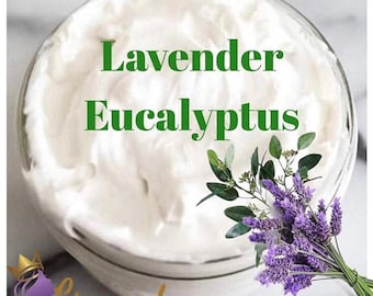 Hair and Body Butter : Lavender Eucalyptus ( Shea Butter )