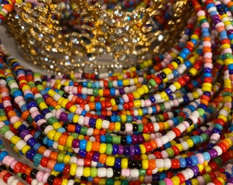 Rainbow Waist Beads