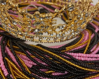 Queen Zuri - African Waist Beads - Traditional Yoruba