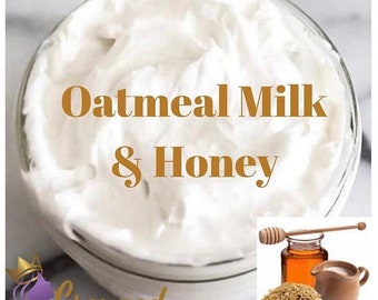 Hair and Body Butter : Oatmeal Milk & Honey ( Shea Butter )