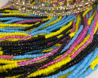 Vibrant Tings - African Waist Beads - Yoruba - Ghana - Traditional Beads