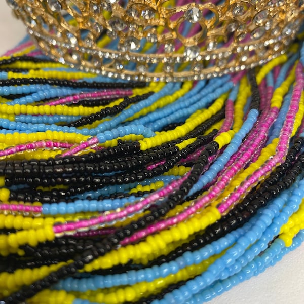 Vibrant Tings - African Waist Beads - Yoruba - Ghana - Traditional Beads